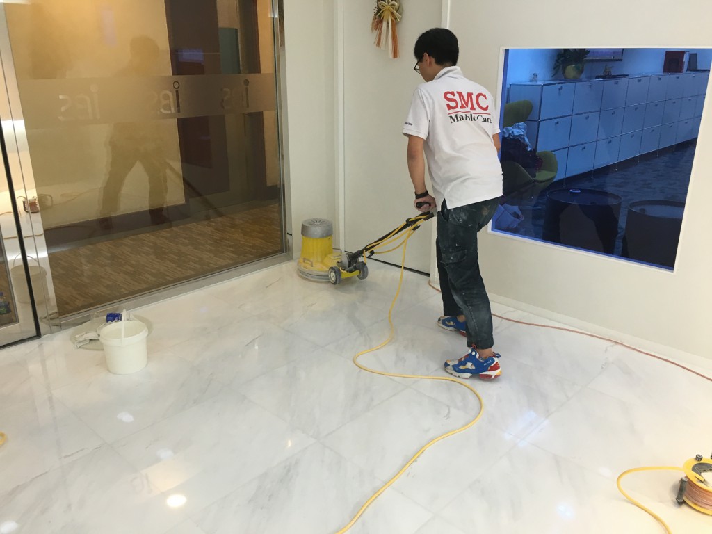 新鴻基中心 雲石翻新 - 冠峰雲石工程實例 - 第7張 圖片 - 2016年03月11日 - hksummit.com