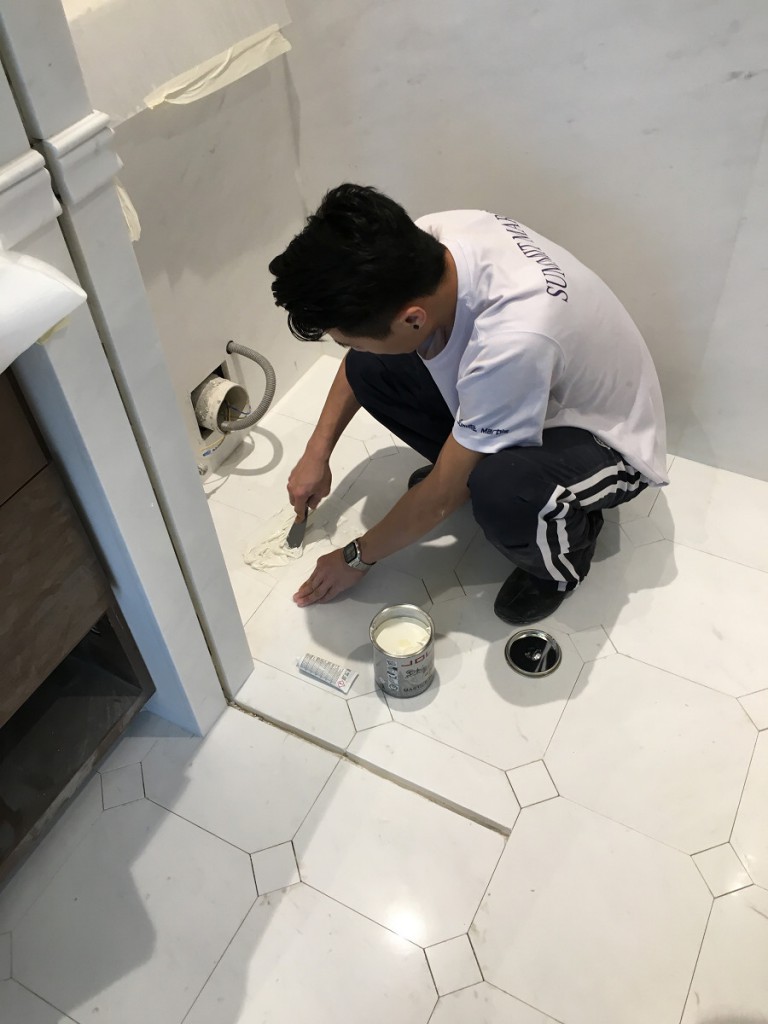 紀雲峰 雲石無縫打磨 - 冠峰雲石工程實例 - 第1張 圖片 - 2016年04月19日 - hksummit.com