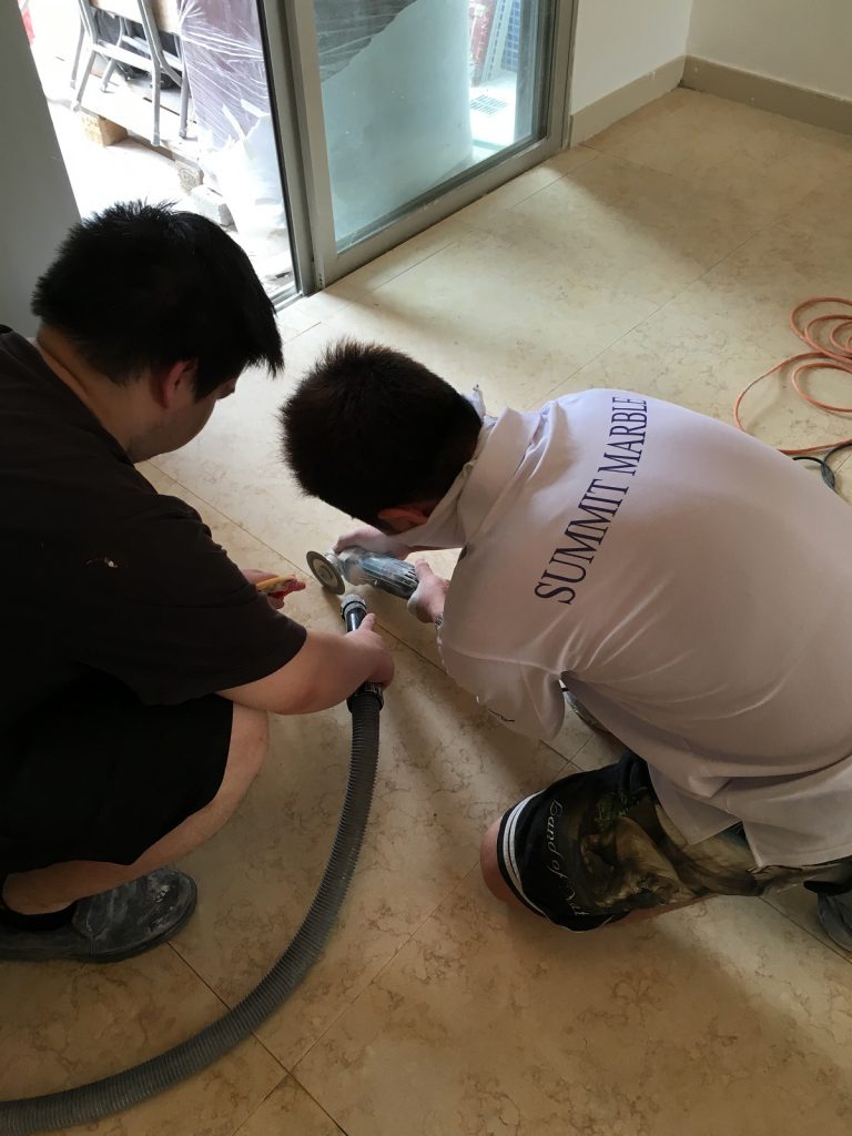 加州花園 雲石無縫打磨 - 冠峰雲石工程實例 - 第4張 圖片 - 2016年05月29日 - hksummit.com