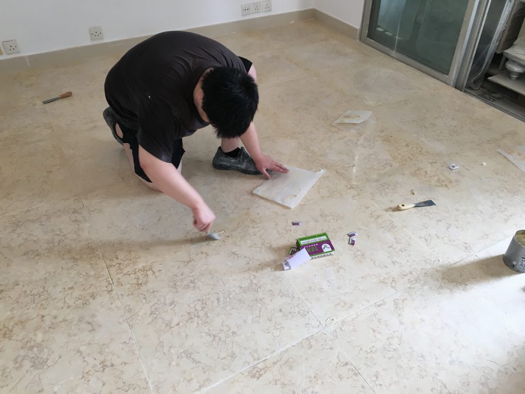 加州花園 雲石無縫打磨 - 冠峰雲石工程實例 - 第5張 圖片 - 2016年05月29日 - hksummit.com