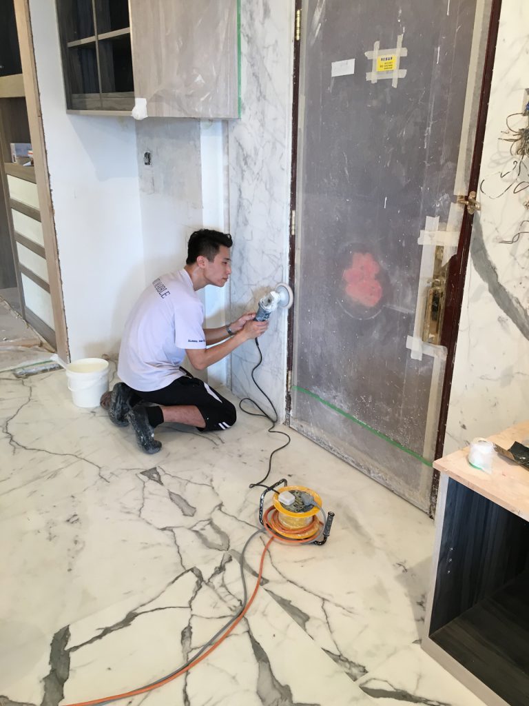 薄扶林道 雲石無縫打磨 - 冠峰雲石工程實例 - 第6張 圖片 - 2016年06月19日 - hksummit.com