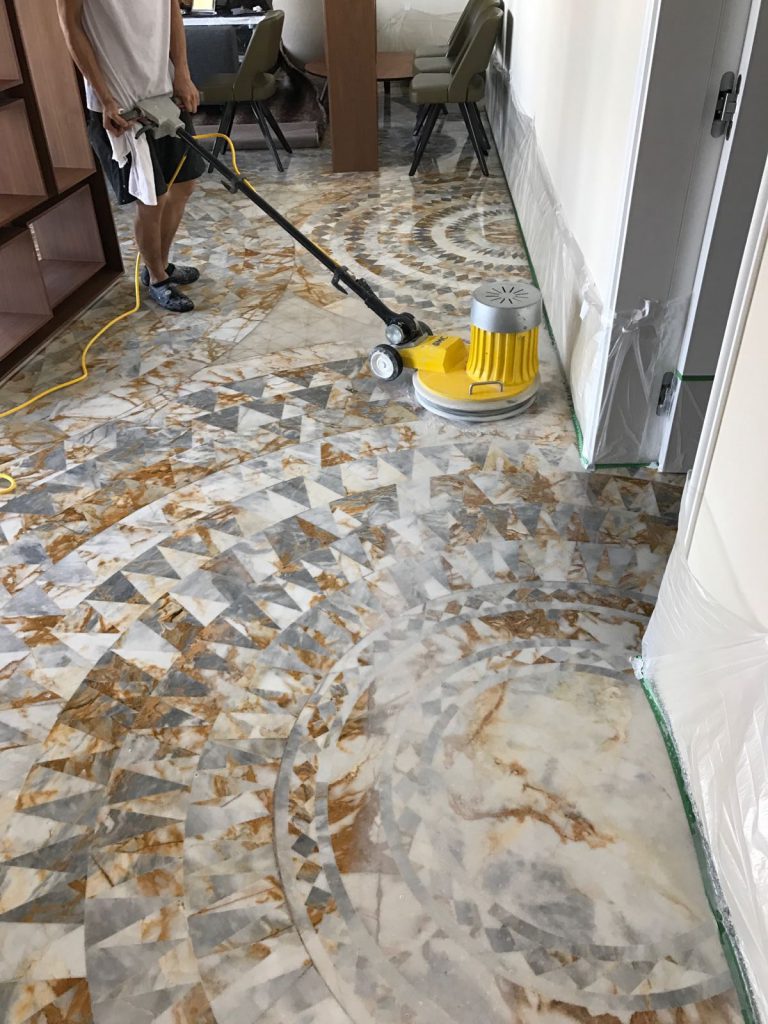 天匯 雲石翻新 - 冠峰雲石工程實例 - 第4張 圖片 - 2016年12月01日 - hksummit.com