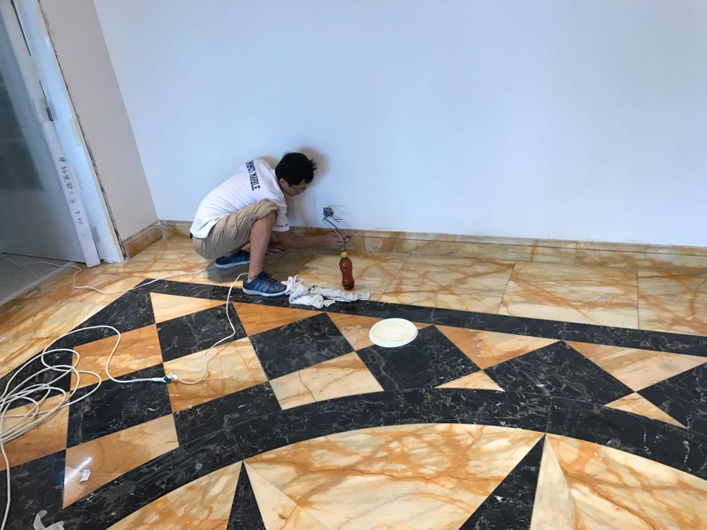 愛都大廈 雲石翻新 - 冠峰雲石工程實例 - 第6張 圖片 - 2016年12月01日 - hksummit.com