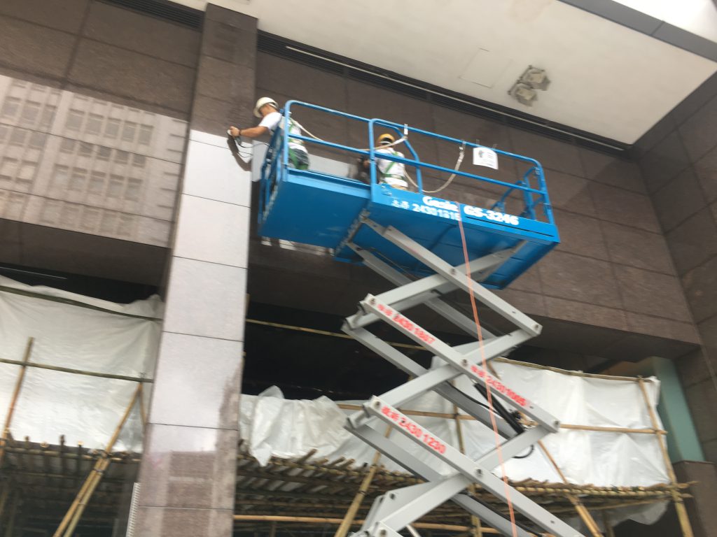 金域酒店 外牆麻石翻新 - 冠峰雲石工程實例 - 第1張 圖片 - 2017年02月17日 - hksummit.com