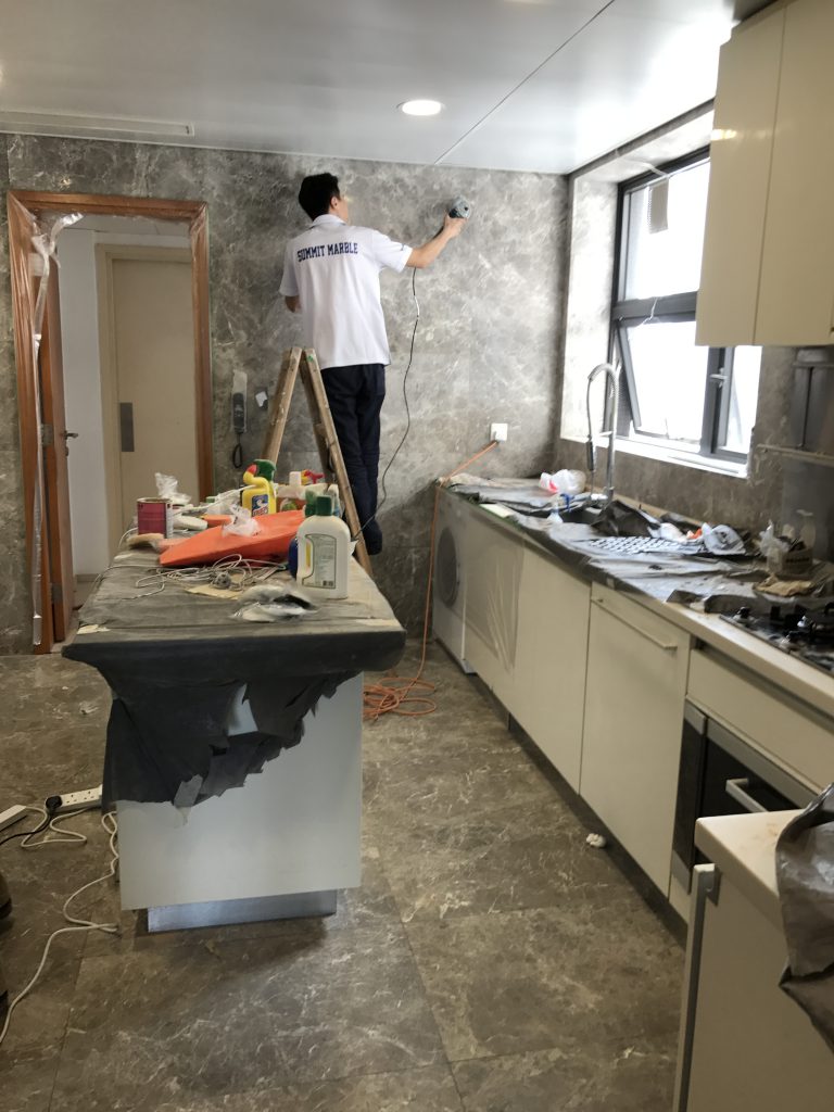 貝沙灣6 期 雲石翻新 - 冠峰雲石工程實例 - 第1張 圖片 - 2017年04月23日 - hksummit.com