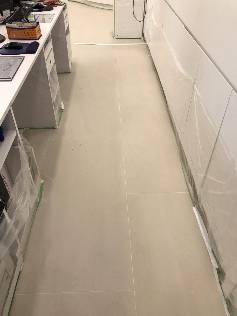 元朗中電 高溫磚翻新 - 冠峰雲石工程實例 - 第6張 圖片 - 2017年04月23日 - hksummit.com