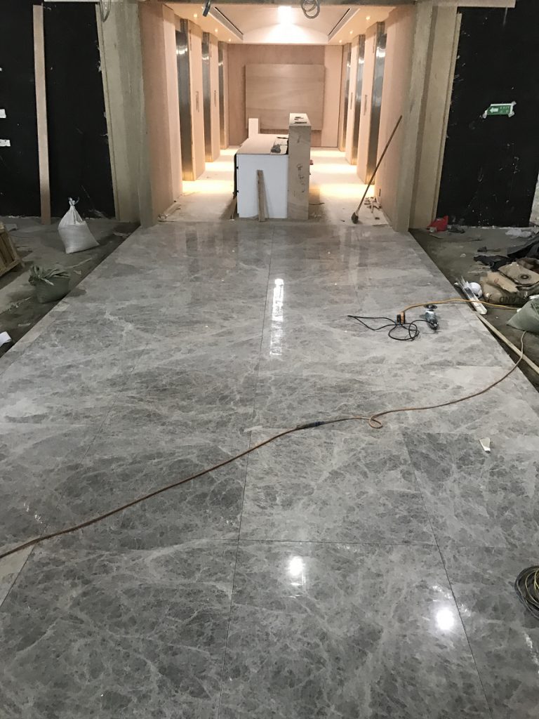 鹿島大廈 雲石無縫打磨 - 冠峰雲石工程實例 - 第1張 圖片 - 2017年05月25日 - hksummit.com