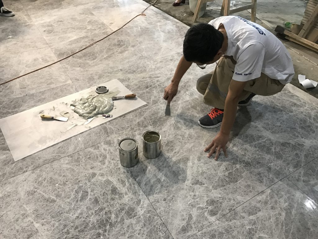 鹿島大廈 雲石無縫打磨 - 冠峰雲石工程實例 - 第3張 圖片 - 2017年05月25日 - hksummit.com