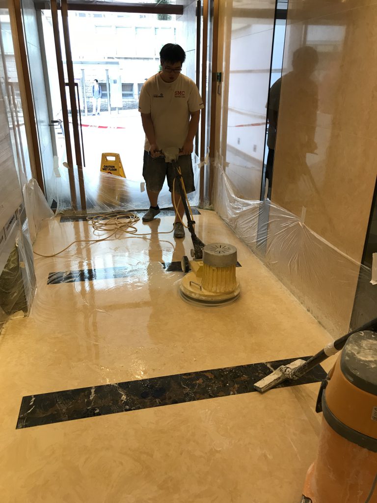 堅道 無縫雲石打磨 - 冠峰雲石工程實例 - 第7張 圖片 - 2018年05月05日 - hksummit.com