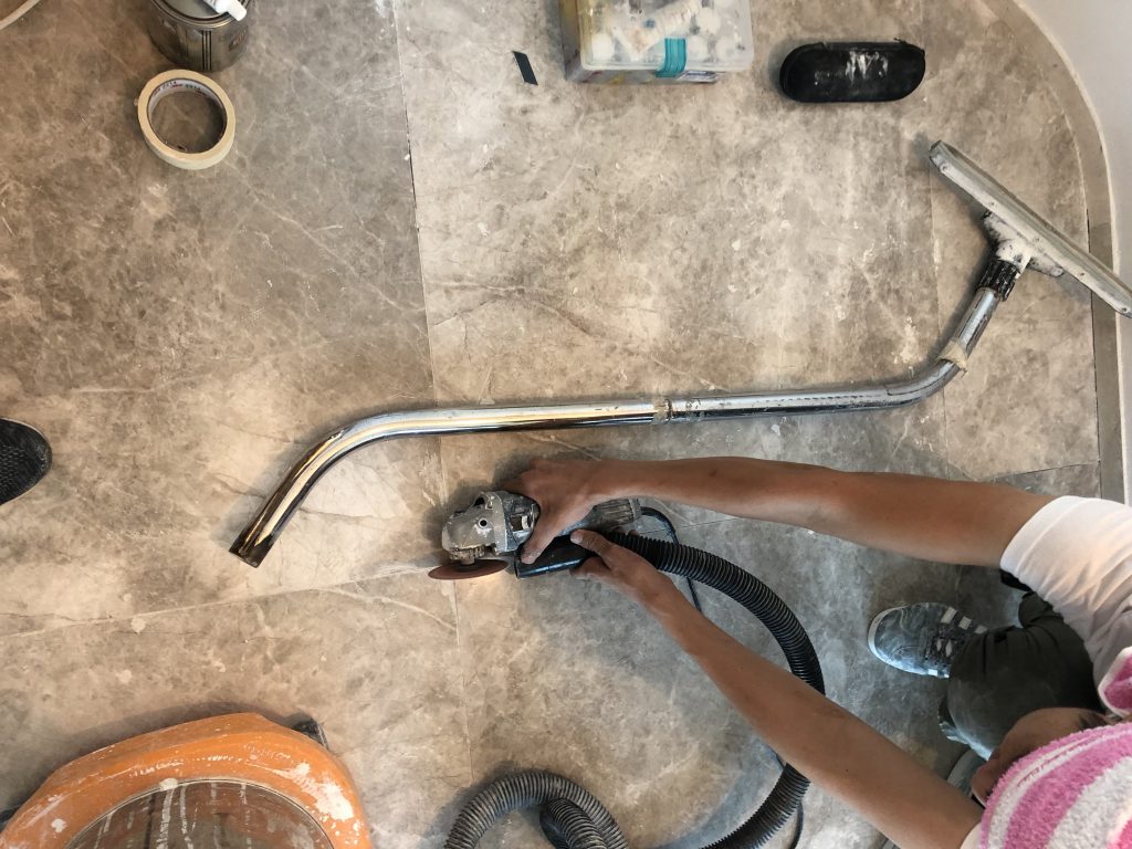 梅道1號 無縫雲石打磨 - 冠峰雲石工程實例 - 第1張 圖片 - 2018年07月22日 - hksummit.com