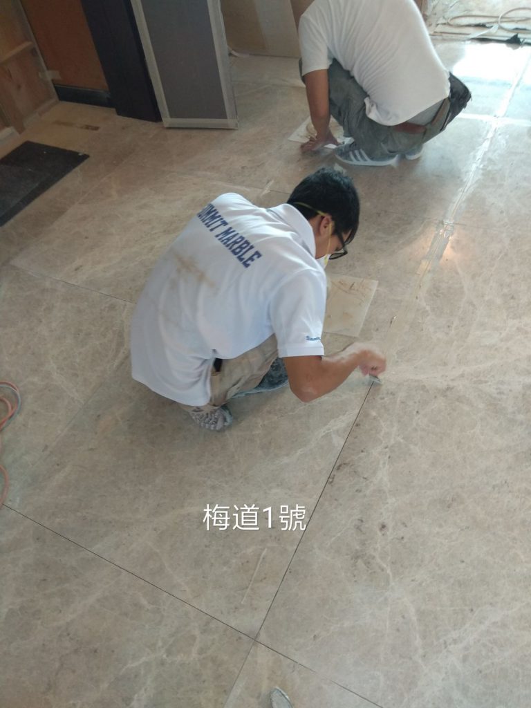 梅道1號 無縫雲石打磨 - 冠峰雲石工程實例 - 第3張 圖片 - 2018年07月22日 - hksummit.com