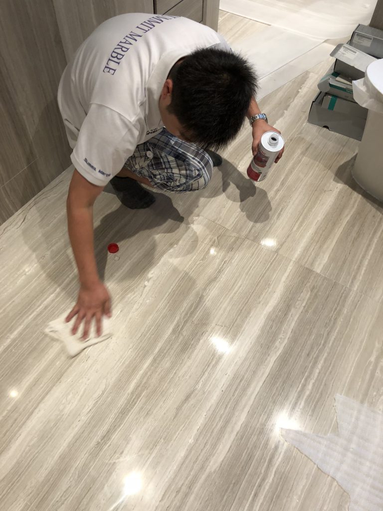 地利根德閣 無縫雲石打磨 - 冠峰雲石工程實例 #14 圖片 - 2018年07月22日 - hksummit.com