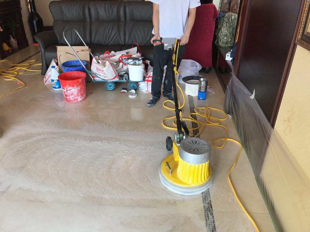 駿景園 雲石翻新 - 冠峰雲石工程實例 - 第2張 圖片 - 2018年12月06日 - hksummit.com