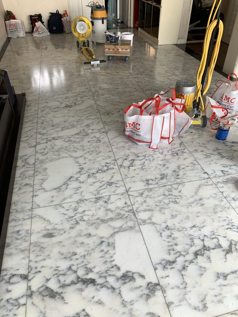 豪景花園 雲石翻新 - 冠峰雲石工程實例 - 第2張 圖片 - 2019年03月16日 - hksummit.com