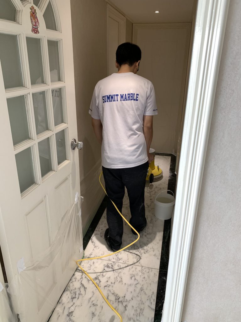 豪景花園 雲石翻新 - 冠峰雲石工程實例 - 第4張 圖片 - 2019年03月16日 - hksummit.com