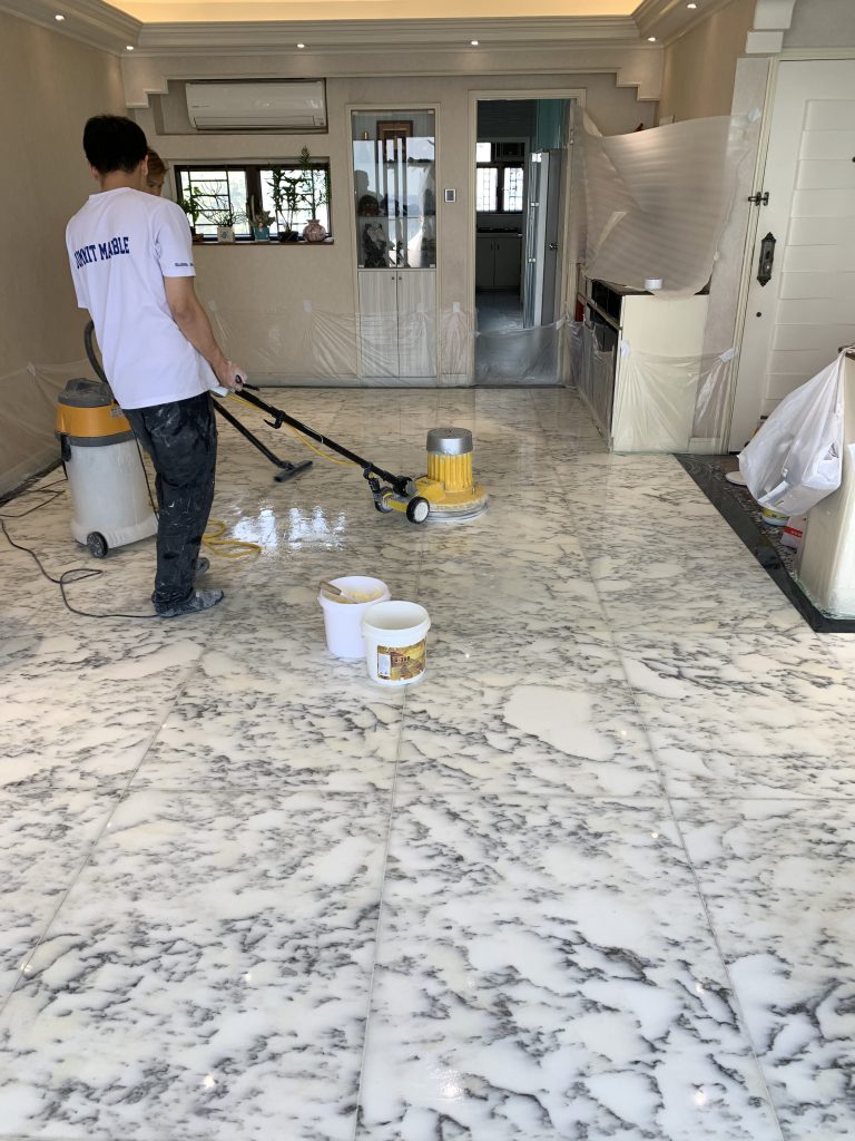 豪景花園 雲石翻新 - 冠峰雲石工程實例 - 第7張 圖片 - 2019年03月16日 - hksummit.com