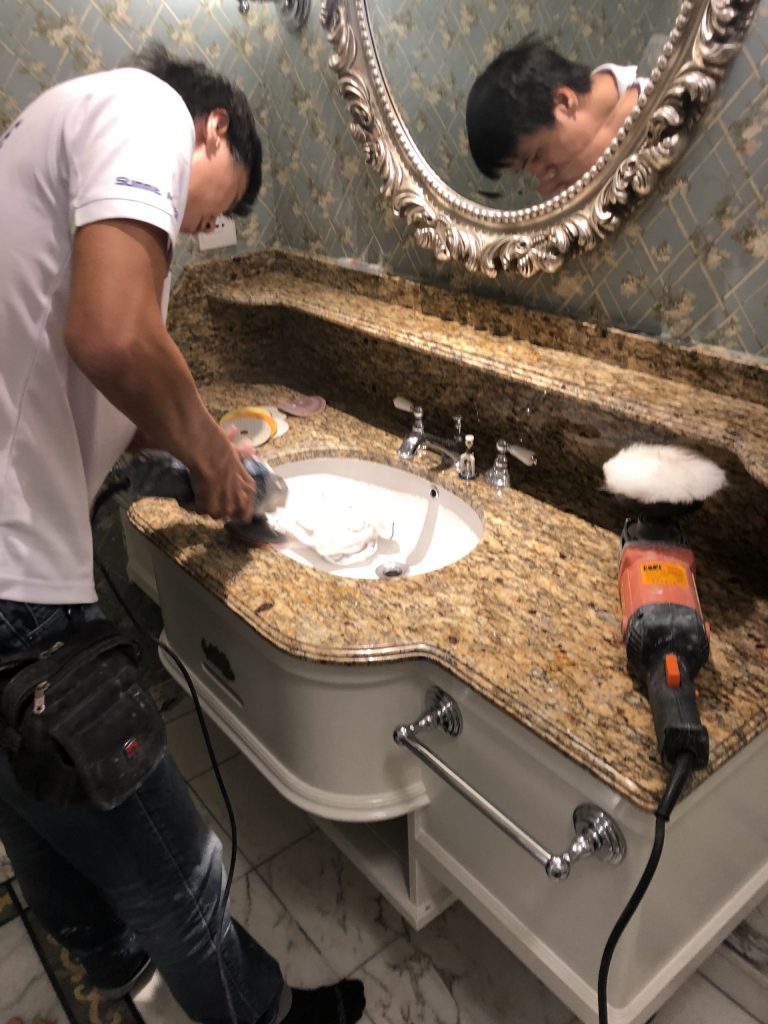 迪士尼樂園酒店 雲石翻新工程 - 冠峰雲石工程實例 #2 圖片 - 2021年05月17日 - hksummit.com