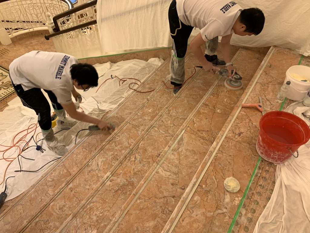 迪士尼樂園酒店 雲石翻新工程 - 冠峰雲石工程實例 #21 圖片 - 2021年05月22日 - hksummit.com