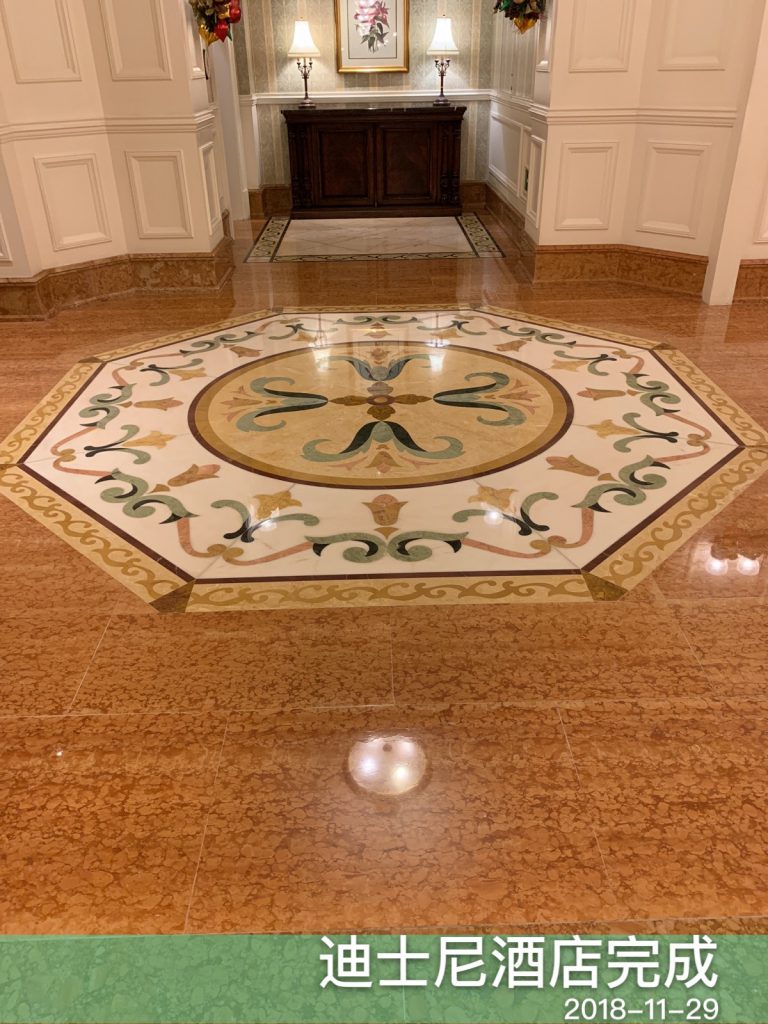 迪士尼樂園酒店 雲石翻新工程 - 冠峰雲石工程實例 #4 圖片 - 2021年05月22日 - hksummit.com