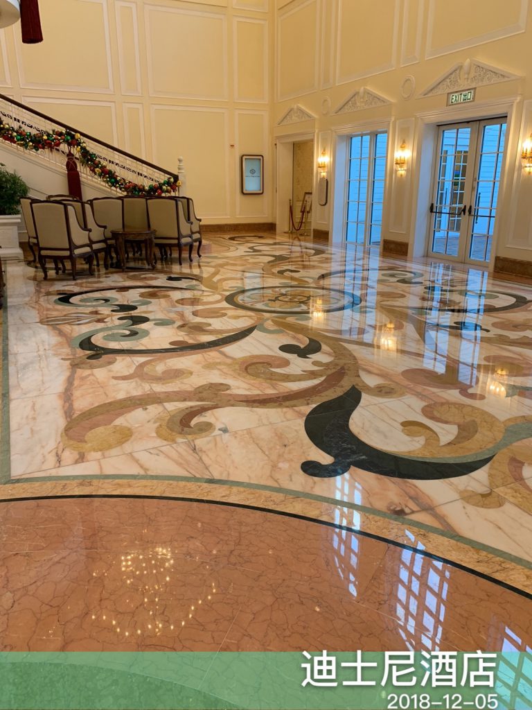 迪士尼樂園酒店 雲石翻新工程 - 冠峰雲石工程實例 #6 圖片 - 2021年05月22日 - hksummit.com