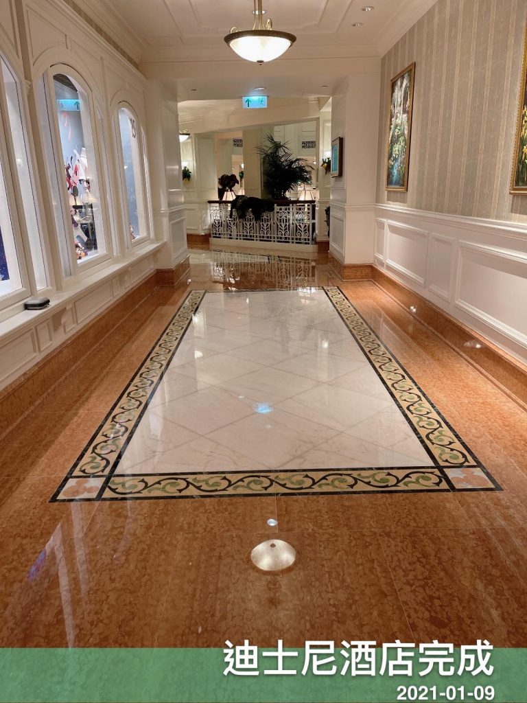 迪士尼樂園酒店 雲石翻新工程 - 冠峰雲石工程實例 #69 圖片 - 2021年05月22日 - hksummit.com